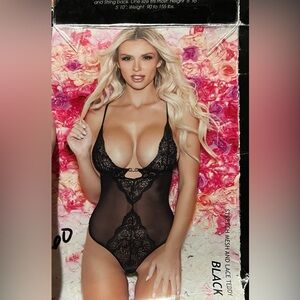 Black Lace Bodysuit